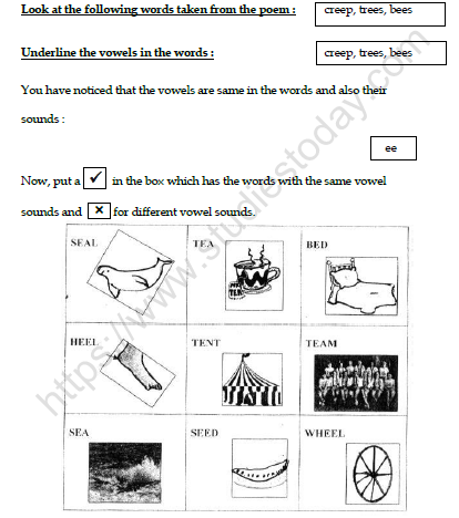 CBSE Class 3 English Good Morning Worksheet