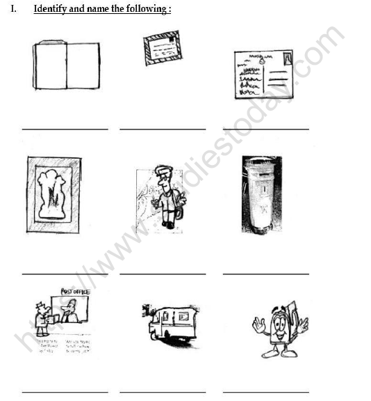 CBSE Class 3 English Whats in the Mailbox Worksheet
