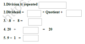 CBSE Class 3 Maths Can We Share Worksheet