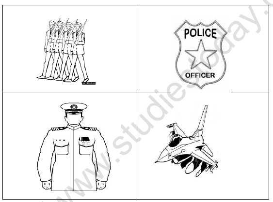 CBSE Class 4 EVS Defence Officer Wahida Worksheet