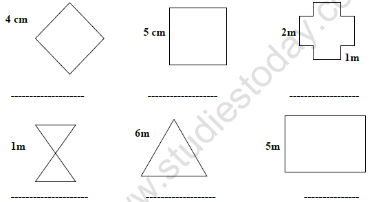 CBSE Class 4 Maths Fields And Fences Worksheet 