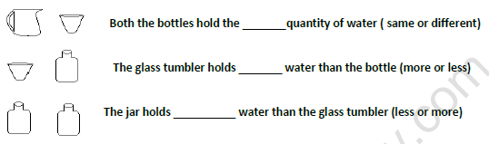 CBSE Class 4 Maths Jugs And Mugs Worksheet 