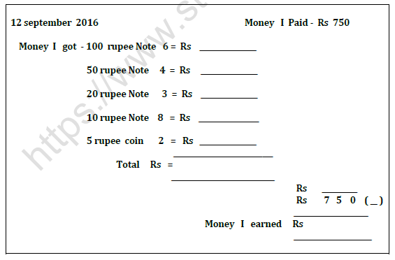 CBSE Class 4 Maths The Junk Seller Worksheet 