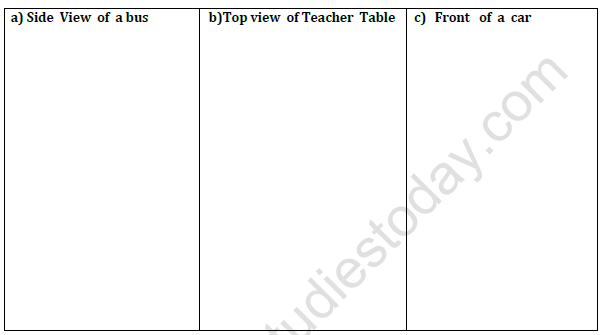 CBSE Class 4 Maths The Way The World Looks Worksheet 