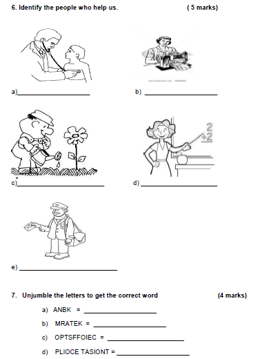 CBSE_Class_1 EVS_Sample_Paper_Set_C