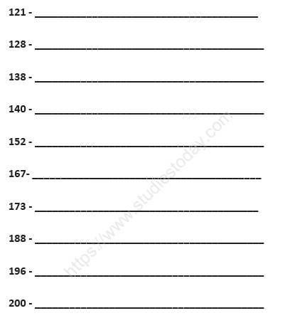 CBSE Class 1 Mathematics Sample Paper Set C