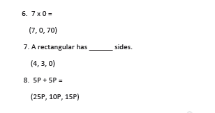 CBSE Class 1 Mathematics Sample Paper Set J