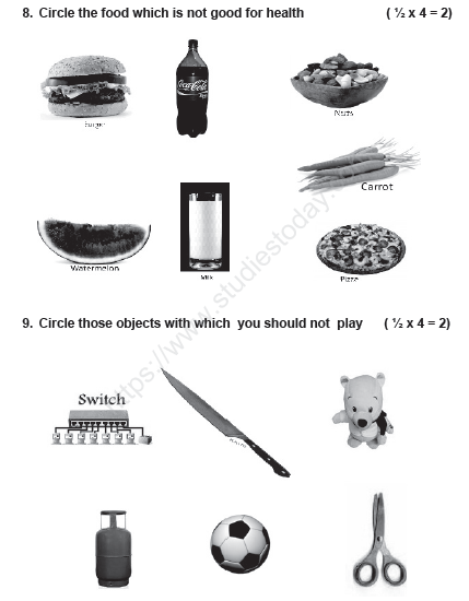 CBSE Class 2 EVS Sample Paper Set Q