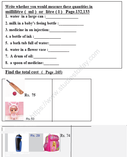 CBSE Class 2 Maths Sample Paper Set K