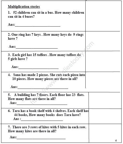 CBSE Class 2 Maths Sample Paper Set K