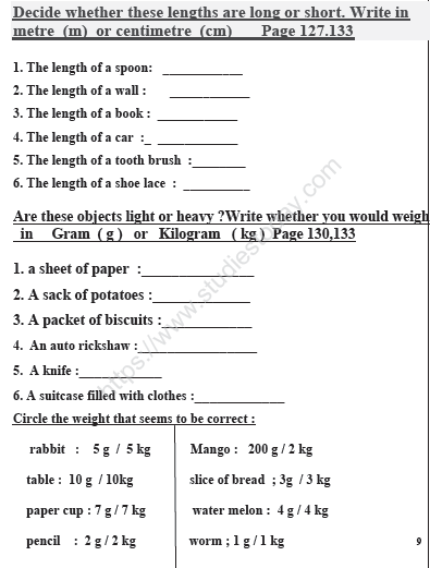 CBSE Class 2 Maths Sample Paper Set K