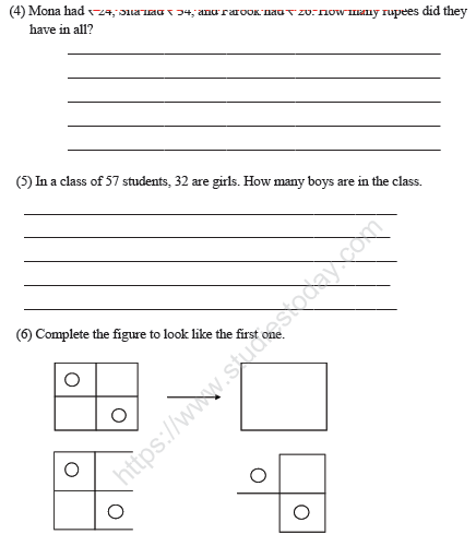 CBSE Class 2 Maths Sample Paper Set N