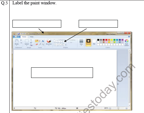 CBSE Class 3 Computers Sample Paper Set D