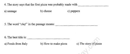 CBSE Class 3 English Sample Paper Set Y