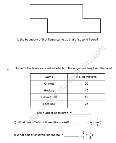 CBSE Class 4 Mathematics Sample Paper Set V