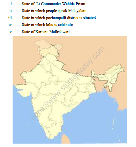 CBSE Class 4 EVS Sample Paper Set A