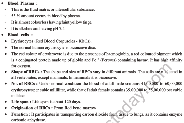 NEET Biology Animal Tissue MCQs Set A-15