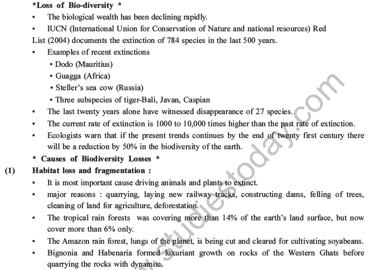 NEET Biology Biodiversity and Its Conservation MCQs Set B-17