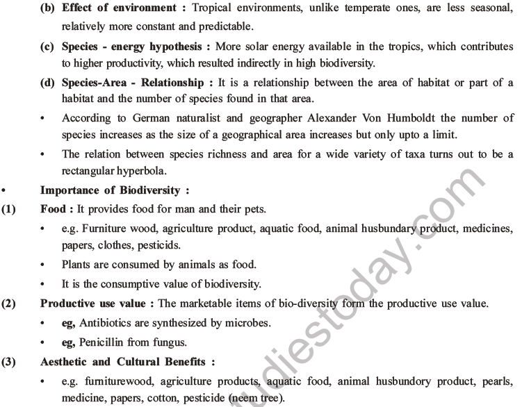 NEET Biology Biodiversity and Its Conservation MCQs Set B-7