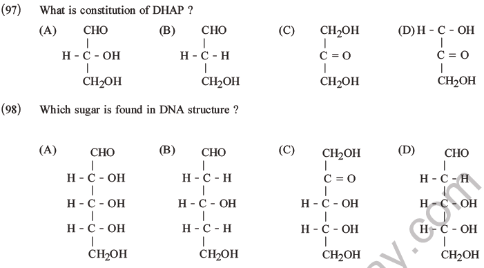 NEET Biology Biomolecules MCQs Set C-34