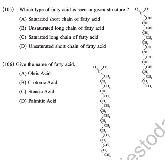 NEET Biology Biomolecules MCQs Set C-40