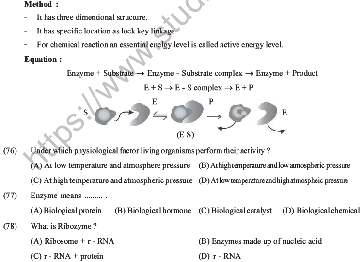 NEET Biology Biomolecules MCQs Set D-17