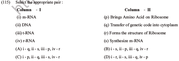 NEET Biology Biomolecules MCQs Set D-29