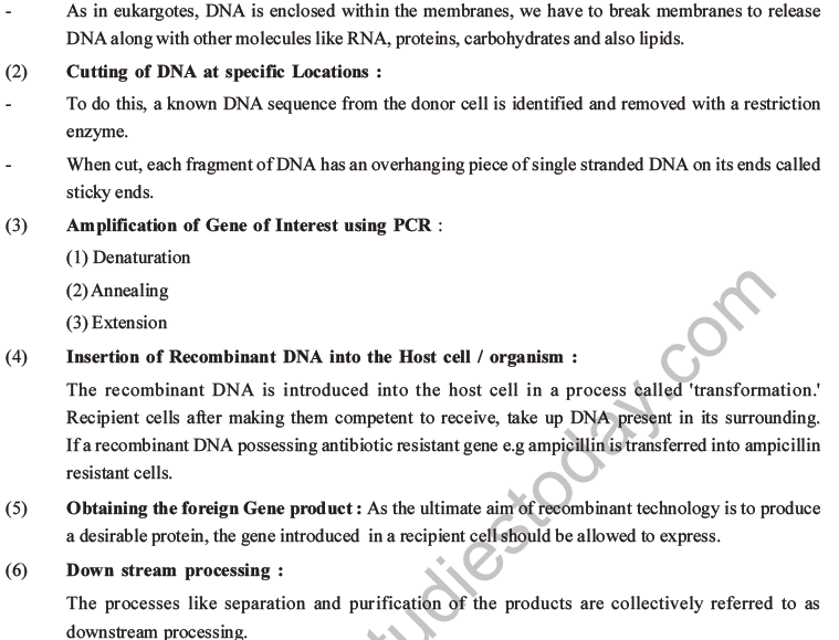 NEET Biology Biotechnology and Its Applications MCQs Set A-5