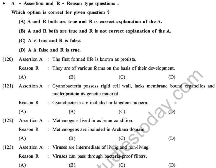 NEET Biology Classification of Plant Kingdom MCQs Set A-27