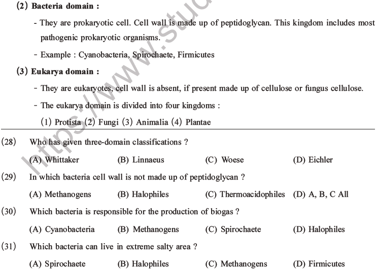NEET Biology Classification of Plant Kingdom MCQs Set A-6