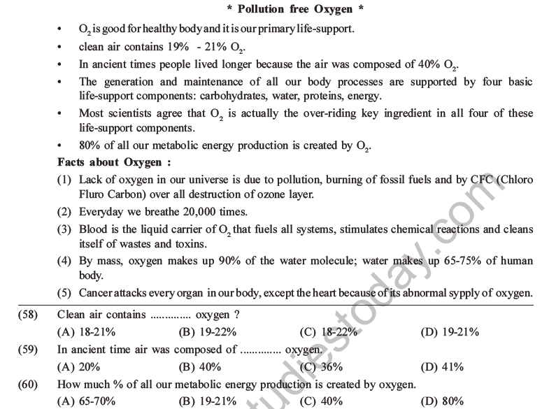 NEET Biology Ecosystem MCQs Set B-22