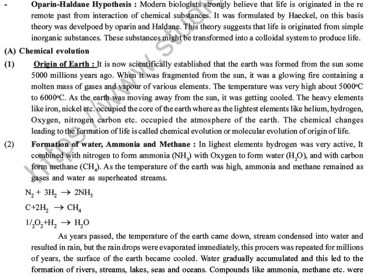 NEET Biology Evolution MCQs Set B-