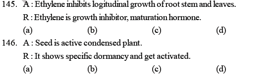 NEET Biology Growth and Development MCQs Set A-146