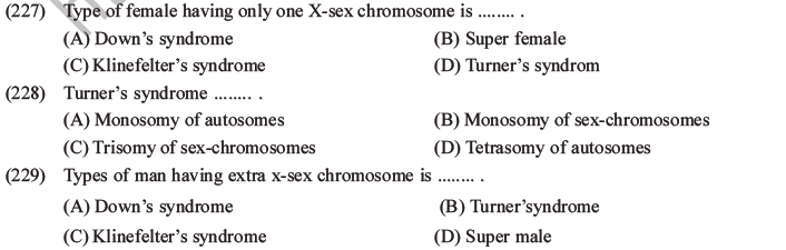 NEET Biology Heredity and Variation MCQs Set B-101