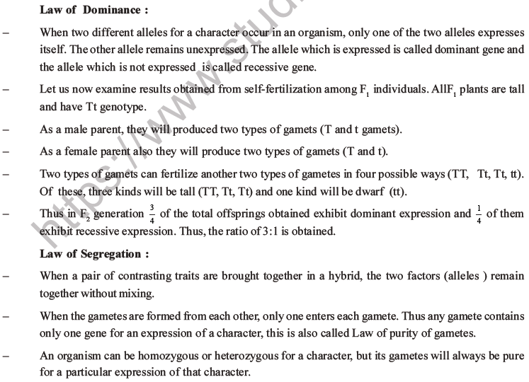 NEET Biology Heredity and Variation MCQs Set B