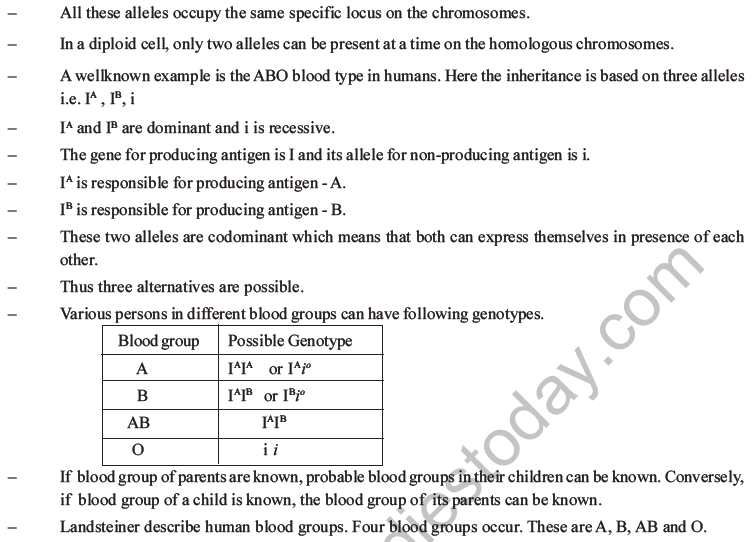 NEET Biology Heredity and Variation MCQs Set B-29