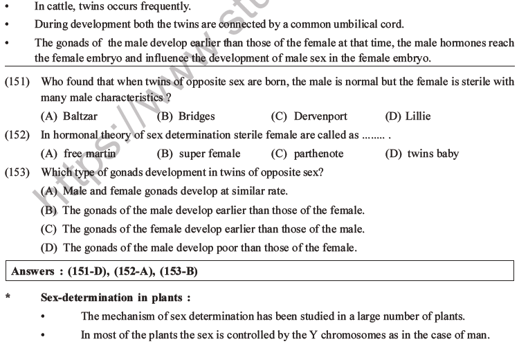 NEET Biology Heredity and Variation MCQs Set B-70