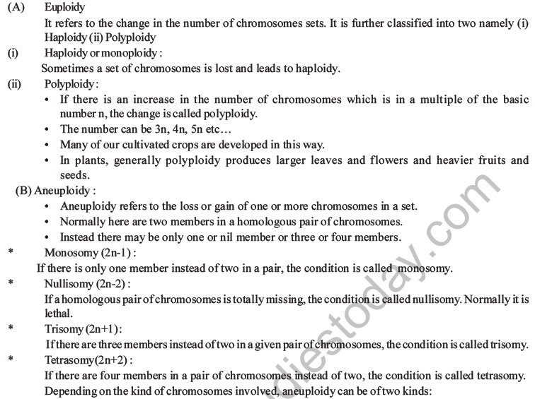 NEET Biology Heredity and Variation MCQs Set B-77