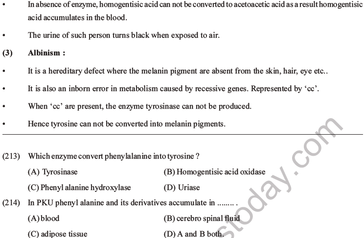 NEET Biology Heredity and Variation MCQs Set B-95