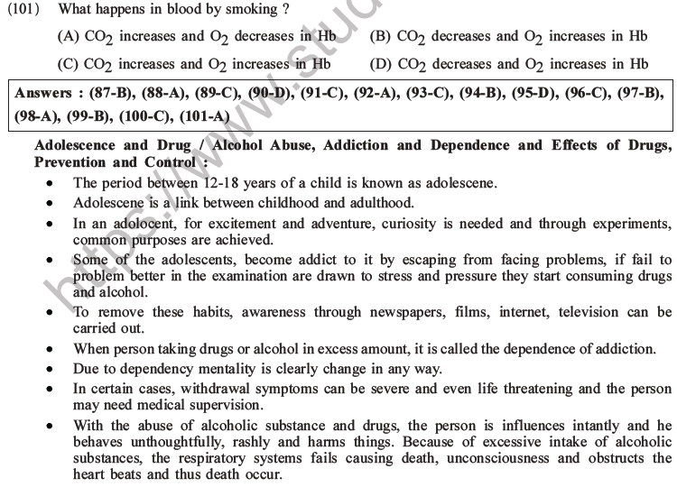 NEET Biology Human Health and Diseases MCQs Set B-33