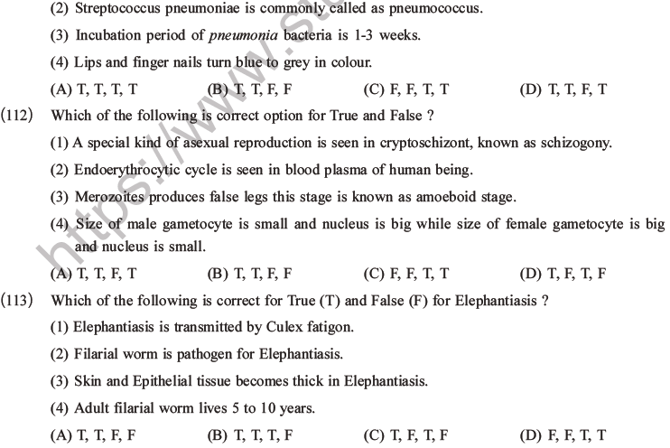 NEET Biology Human Health and Diseases MCQs Set B-37