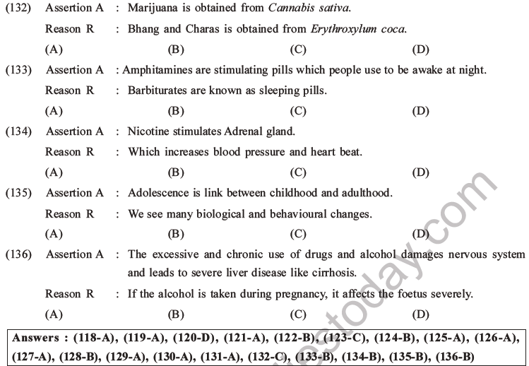 NEET Biology Human Health and Diseases MCQs Set B-42