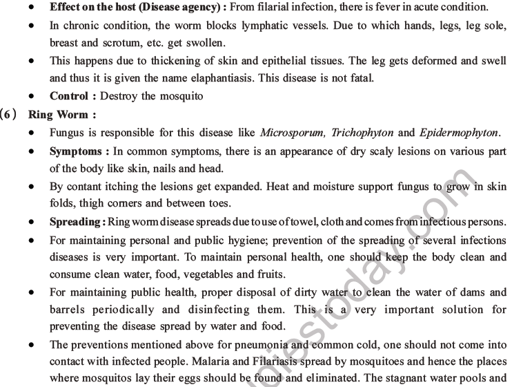 NEET Biology Human Health and Diseases MCQs Set B-6