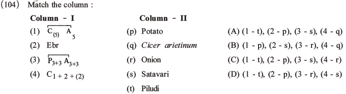 NEET Biology Morphology of Plants MCQs Set B-36