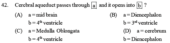 NEET Biology Neural Control and Coordination MCQs Set B-Q42