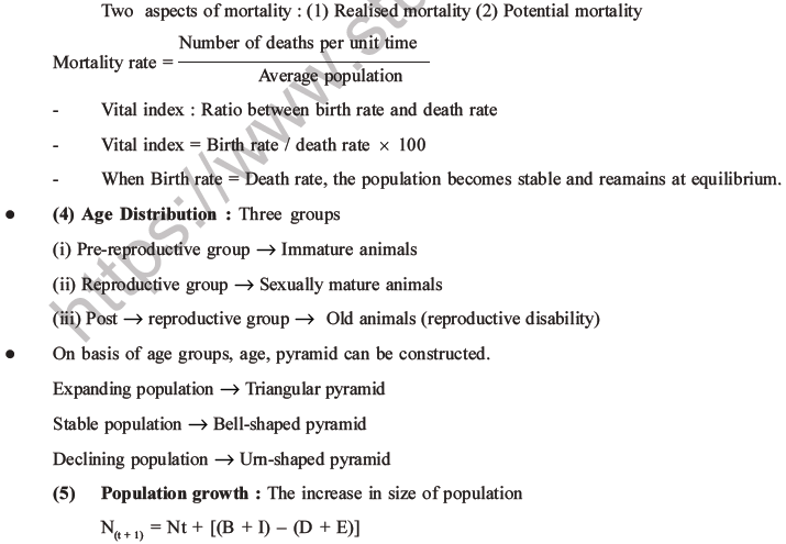 NEET Biology Organism and Population MCQs Set A-12