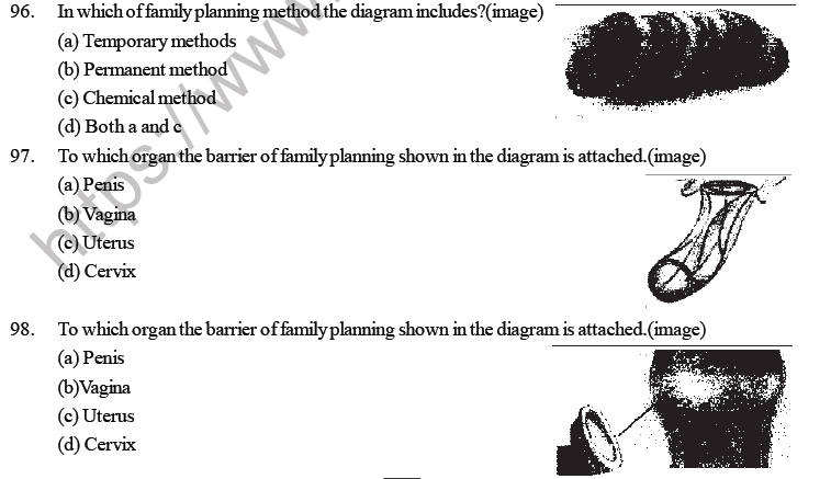 NEET Biology ReproductiVE hEALTH mcq-8