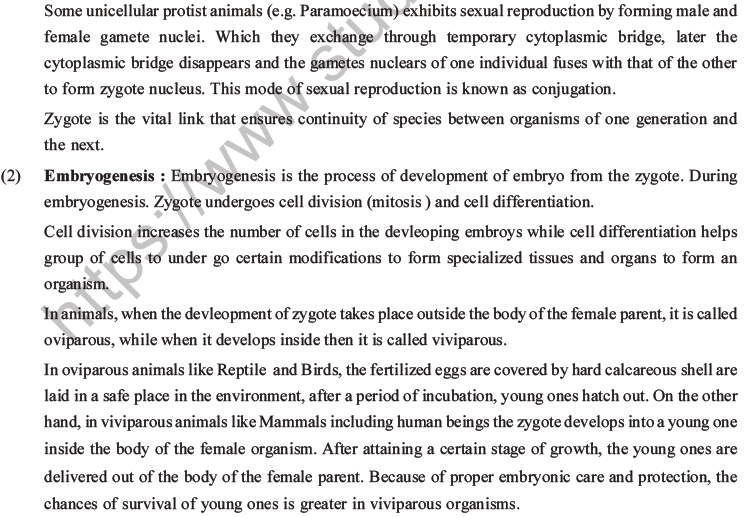 NEET Biology Reproduction in Organisms MCQs Set A-34