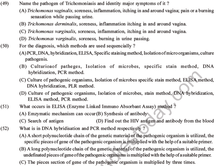 NEET Biology Reproductive Health MCQs Set A-15