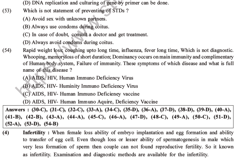 NEET Biology Reproductive Health MCQs Set A-16